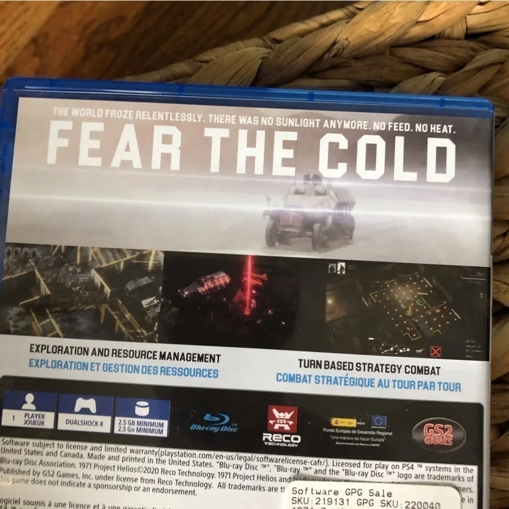 PS4 1971 Project Helios video Game